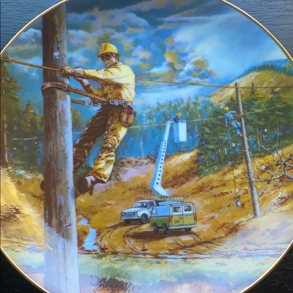 Telephone Pioneers of America plate 5 of 12